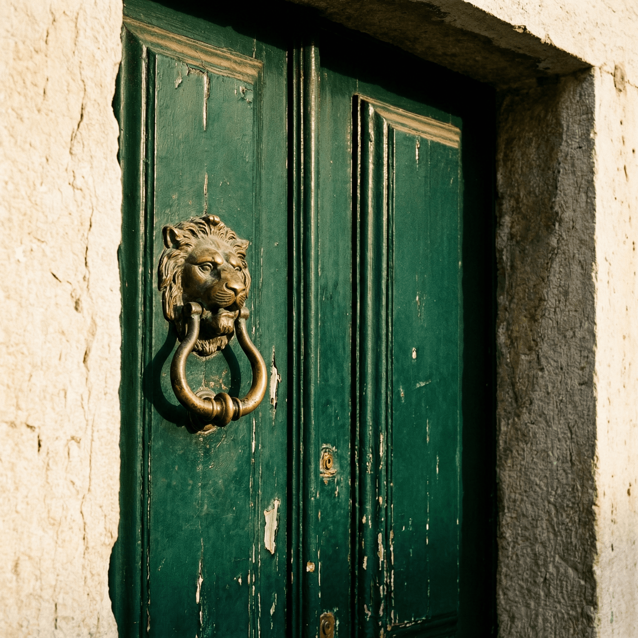 Porta tradicional portuguesa